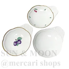 リチャードジノリ　スワン型・スプーン型小皿各３個 希少！リチャードジノリ スワン型・スプーン型小皿各3個