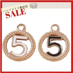 【6個色選択可】ゴールド ひねり ラウンド 5番チャーム COCO 丸 No.5 チャーム  パーツ ハンドメイド アパレルチャーム モチーフ   パーツ お洒落 デコパーツ アパレル ゴールド系 素材 資材 アクセサリー製作