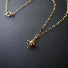 ☆agete 18K クリスマス限定雪割草ネックレスゴールド40cm