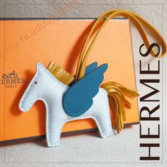 【希少】エルメス　HERMES　アニマルチャーム　キーホルダー　干支　午　馬 2025年最新】エルメス キーホルダー 馬の人気アイテム - メルカリ