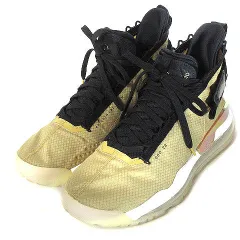 ナイキ NIKE スニーカー JORDAN PROTO-MAX 720 ハイカット シューレース BQ6623-700 ゴールドカラー ブラック US11 29cm 靴 シューズ ■GY03