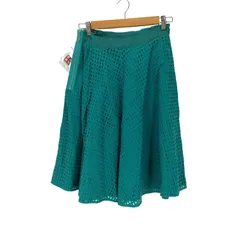 ランバンオンブルー LANVIN en Bleu メッシュフレアスカート レディース  38のサムネイル