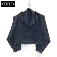 CHANEL - シャネル P18825V01041 ﾌﾞﾗｯｸ ﾁｭｰﾙﾈｯｸ ﾎﾞﾀﾝﾚｽｶｰﾃﾞｨｶﾞﾝ 38 CHANEL シャネル P18825V01041 ブラック チュールネック ボタン