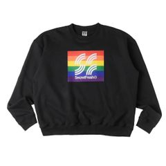 【新品・未使用】SECRET FRESH CREWNECK SWEAT (Love for All) BLACK
