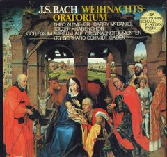 3LP Theo Altmeyer, Barry Mcdaniel, Tolzer Knabenchor, Collegium Aureum Ltg. Gerhard Schmidt-gaden Bach Weihnachts-oratorium /00920