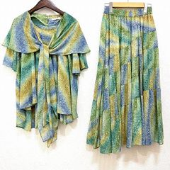 希少 3点セット ディオール シースルー スリーピース セットアップ 花 