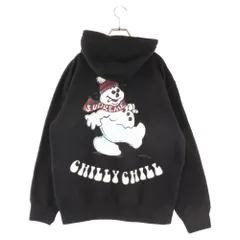 SUPREME (シュプリーム) 21AW Snowman Hooded Sweatshirt スノーマン フーデッド プルオーバースウェットパーカー ブラックのサムネイル