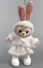 【中古】ぬいぐるみ ステラ・ルー ぬいぐるみバッジ 「ダッフィー＆フレンズのホワイト・ウィンタータイム・ワンダーズ」 東京ディズニーシー限定