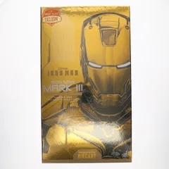 トイサピエンス限定 ムービー・マスターピース DIECAST アイアンマン・マーク3(ゴールドカラー) 1/6 完成品 可動フィギュア(MM#764D69) ホットトイズ