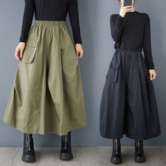 春 ゆったり デザイン カジュアル パンツ 女