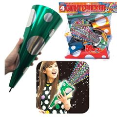 【割引クーポン】【新品】ジャイアントクラッカー4個入 ド迫力 宴会 パーティー イベント 大きい ドデカ でかい クラッカー 巨大 サプライズ クリスマス カウントダウン 誕生日 ジャンボクラッカー カネコ
