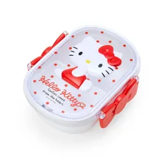 【在庫セール】ハローキティ レリーフ付きランチボックス サンリオ(SANRIO) 013749のサムネイル