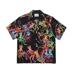 極美品 WACKO MARIA x NECKFACE ハワイアンシャツ 半袖シャツTt1676