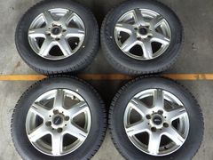 2310-381　TOPRUN　アルミホイール＆スタッドレスタイヤ　155/65R13　2021年　4本セット