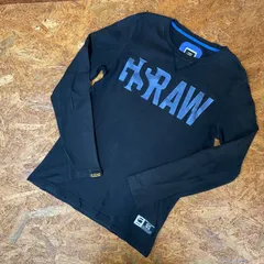 G-STAR RAW ロングスリーブ Tシャツ L ブラック ジースターロウ ロンＴ 長袖 メンズのサムネイル