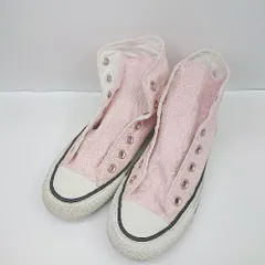 ◇ Θ CONVERSE コンバース ハイカット スニーカー サイズ23 ピンク系 レディース E  【1504240025230】