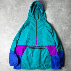 80s USA製 LLBean チロリアンテープ ナイロン アノラック パーカー ジャケット XXL / 80年代 アメリカ製 ビンテージ エルエルビーン
