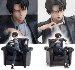【中古】フィギュア リヴァイDX(2体セット) 「進撃の巨人」 mensHdge technical statue No.3