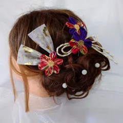 成人式髪飾り 結婚式 卒業式 七五三 浴衣