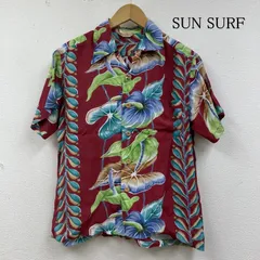 【美品】SUNSURF サンサーフ アロハシャツ 半袖 開襟 フラガールハワイ. cleverwebshop_sunsurf-ss38804