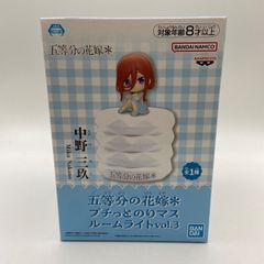 五等分の花嫁 中野三玖 プチっとのりマス ルームライト vol.3　フィギュア　バンダイ　バンプレスト　バンダイナムコ　プライズ