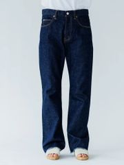 【新品未使用】MEYAME EVERYDAY FLARE DENIM メヤメ エブリデイ フレア デニム パンツ インディゴ カットオフ