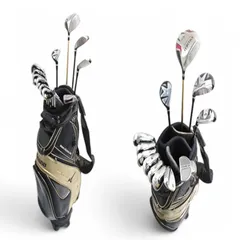 ゴルフデビューに！ ワールドイーグル メンズ ゴルフクラブ 12本セット フレックス (R) Mizuno ミズノ キャディバッグ付 初級 入門 初心者おすすめ 送料無料 即購入可♪