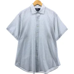 古着 ラルフローレン Ralph Lauren POLO by Ralph Lauren PHILIP 半袖 ボタンダウン チェックシャツ メンズL相当/eaa551094