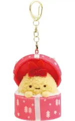 【中古】キーホルダー えびふらいのしっぽ おうちのすみっコクリスマス ぶらさげぬいぐるみ 「すみっコぐらし」