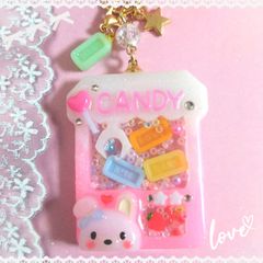☆うさCandyキャッチャー☆　〜キーホルダー、バックチャーム〜