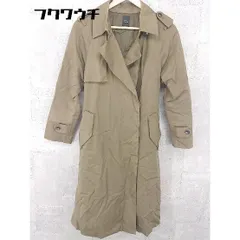 ■ ◎ URBAN RESEARCH アーバンリサーチ ベルト付 トレンチ コート FREE ブラウン レディース  【中古】 【1002801462789】