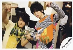 【中古】生写真(ジャニーズ) Hey! Say! JUMP/岡本圭人・知念侑李/横型・上半身・指差し/公式生写真