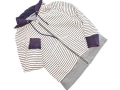 BEAUTY & YOUTH ビューティ&ユース ユナイテッドアローズ リバーシブル ジップアップ パーカー sizeS/紺ｘグレーｘ白 ■◇ メンズ