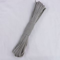【アウトレット品】パラコード 4mm×30m 　アイスグレー D