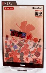 【中古】アクリルスタンド・アクリルパネル NERV カスタマニア 「ヱヴァンゲリヲン新劇場版」
