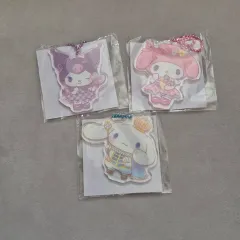 Sanrio(サンリオ) いちご新聞 補遺 キーリング セット クロミ マイメロディー シナモロール