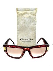 ChristianDior/クリスチャンディオール　レディース　サングラス　レッド　MT004
