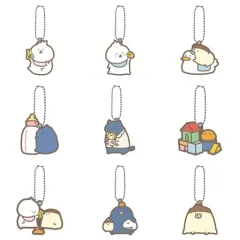 【中古】キーホルダー 全9種セット 「お文具といっしょ カプセルラバーマスコット ～ばぶんぐなのです～」