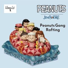 ピーナッツギャング ラフティング ジムショア アンティーク フィギュア Peanuts Gang Rafting ピーナッツ JIM SHORE 正規輸入品 かわいい おしゃれ インテリア 雑貨 人形 プレゼント ギフト 飾り