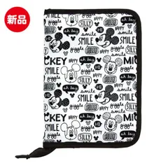 ♪【ディズニー/ミッキー&フレンズ】　ミッキーマウス　クリアポケット付マルチケース