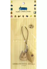 【中古】ストラップ(キャラクター) 小トトロ＆葉っぱ(まっくろくろすけ) オリジナルストラップ 「となりのトトロ」 三鷹の森ジブリ美術館限定