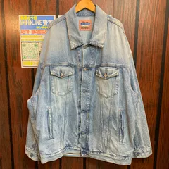 【むつ75-080414】Acne Studios デニムジャケット オーバーサイズユニセックスフィット BK-UX-OUTW000016 S/Mサイズ【併売】【中古】【メンズ】のサムネイル