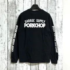 ポークチョップ ロンT WHITE Sサイズ キムタク マシス ラッツ CHALLENGER/ZOMBIE SKULL ポークチョップ ラッツ ロンT
