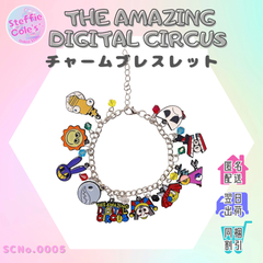アメージングデジタルサーカス　The Amazing Digital Circus　チャームブレスレット　キーホルダー　ポムニ　新品　(SCNo.0005)