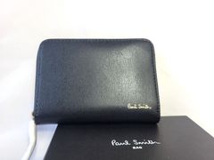 未使用品!! ポールスミス コインケース パスケース 定期入れ レザー ブラック paulsmith