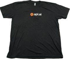 API.AI　（Application Programming Interface　AI）Tシャツ　XLサイズ