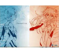 【中古】クリアファイル レイ＆アスカ クリアファイル「新世紀エヴァンゲリオン」