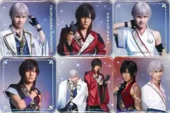 【中古】バッジ・ピンズ 全6種セット ランダム缶バッジ ライブver.2 「ミュージカル『刀剣乱舞』 鶴丸国永 大倶利伽羅 双騎出陣 ～春風桃李巵～」