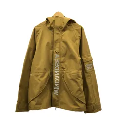【中古】WIND AND SEA マウンテンパーカー XL ウィンダンシー イエロー[19]