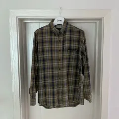 L.L.Bean(L・L・ビーン) USA 米国製 northwoods シャツ チェック柄 M サイズ